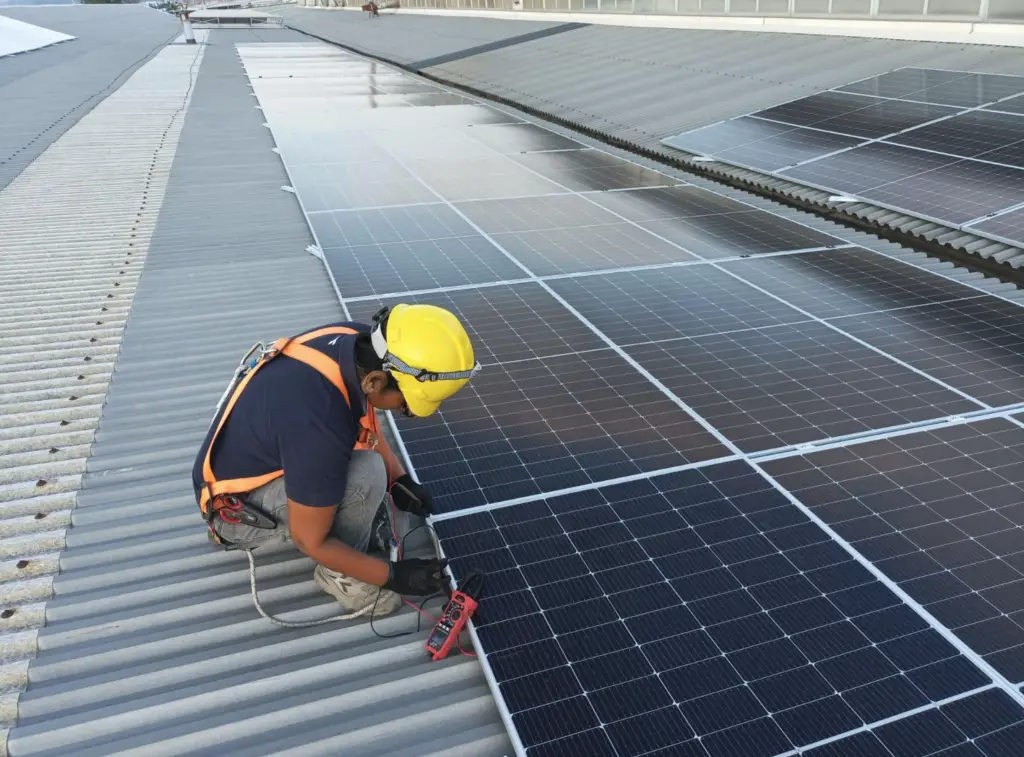 manutenzione impianto fotovoltaico industriale