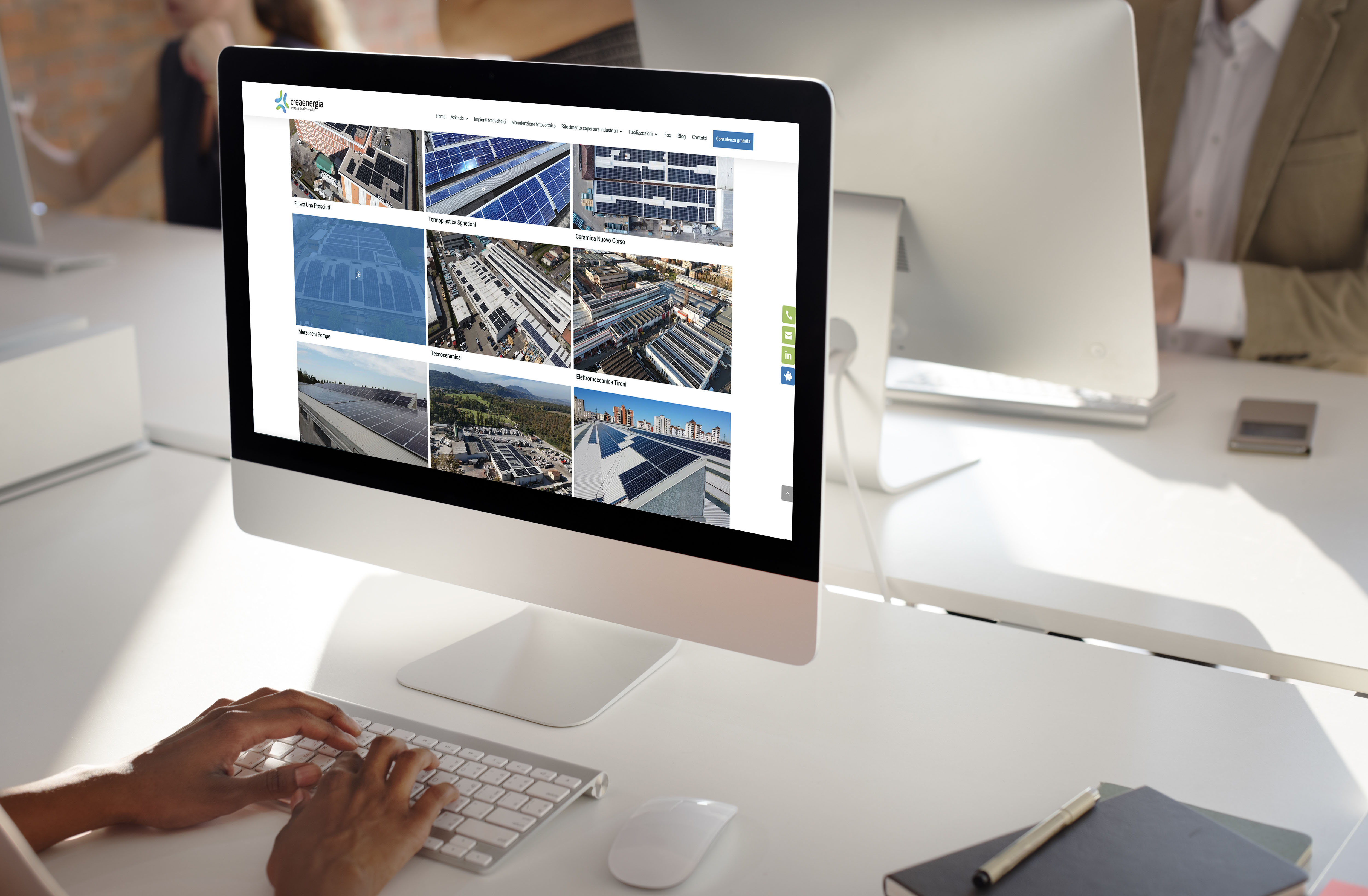 Mockup Copy Space Blank Screen Concept